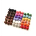 50Pcs/lot 100% Wool Felt Balls Round Balls Of Wool Pom Poms Colurful 15MM DIY Handmade Craft Supplies Room Decor Home Decoration