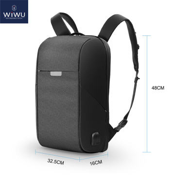 WIWU Laptop Backpack 15.6 15.4 inch Multi-function USB Charging Causal Waterproof Backpacks Large Capacity Laptop Backpack Women