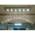 LED modern simple lighting bar table lamp crystal chandelier arched partition curtain restaurant lamp stair lamp bedroom lamp