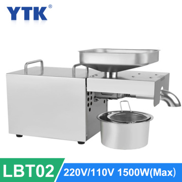 Automatic Cold Oil Press Machine High Extraction Rate Oil Extractor Peanut Coconut Olive Oil Press Machine