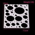 Geometric Circle Metal Die Cutting Dies Scrap Booking Embossing Folder Suit for Sizzix Fustella Big Shot Cutting Machine D006