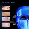 Upgrade Version 3 Color 120PCS LEDS Facial Mask LED Light Therapy Machine Skin Rejuvenation Tighten Anti Wrinkle Acne Removal