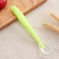 Baby Feeding Spoons Dishes Tableware Children Flatware Cutlery Spoon Silicone Temperature Sensing Patchwork Soup Ladle Tools
