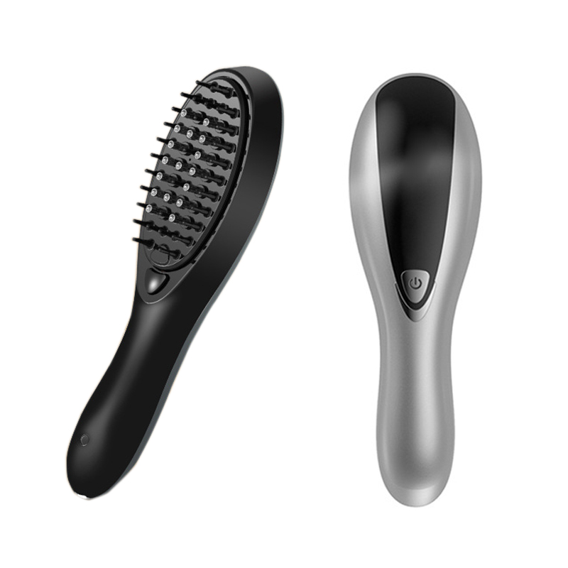 Multifunction Vibration Hair Regrowth Comb Hair Regrowth Stimulate Hair Growth Massager Can imported Into Liquids Scalp Massage