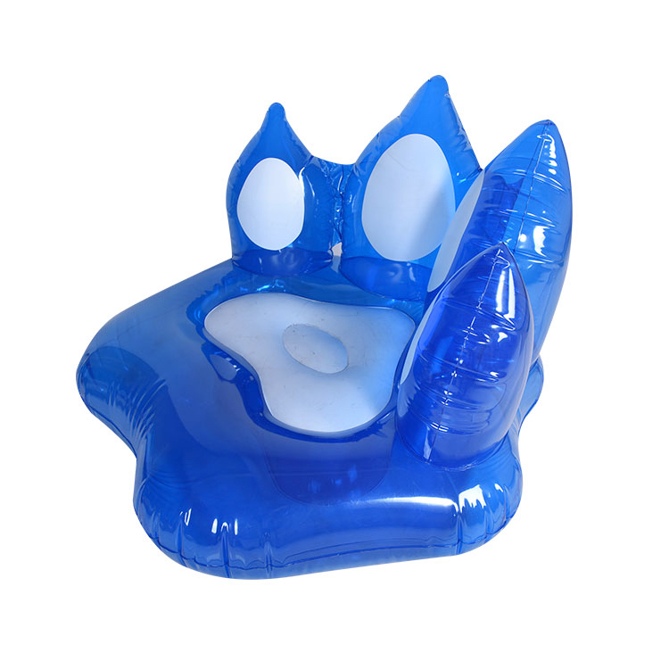 custom inflatable animal toys Inflatable Lounge Chair cat paw Indoor Outdoor Camping Garden Stylish Inflatable Sofa