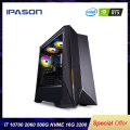 IPASON VGAME Gaming Desktop Computer 10th Gen i7-10700 RTX2060-6G DDR4 RAM 16G 512G SSD Gaming Computer For PUBG Gamers