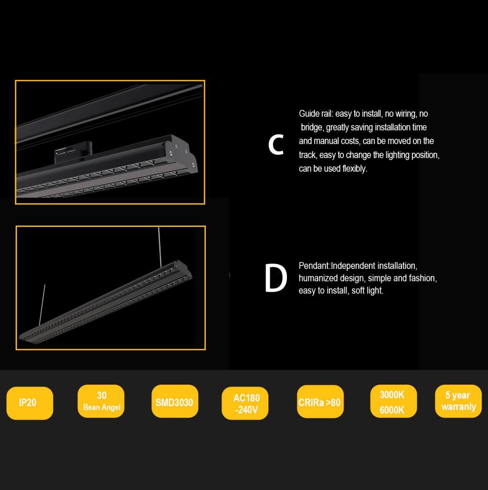 linear light trunking system