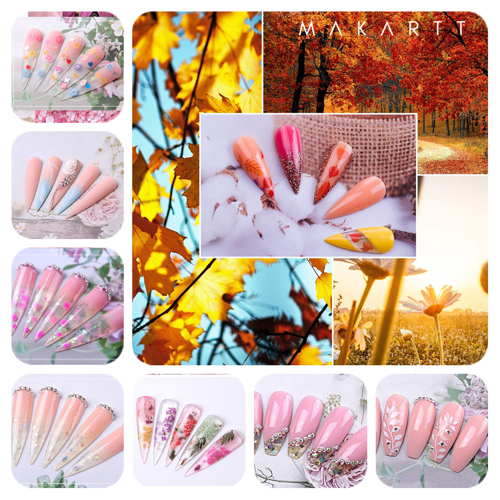 Makartt Poly Nail Building Gel Kit Quick Poly Nail Extension Gel Clear Pink Nail Enhancement Builder Gel All-in-one French Nails