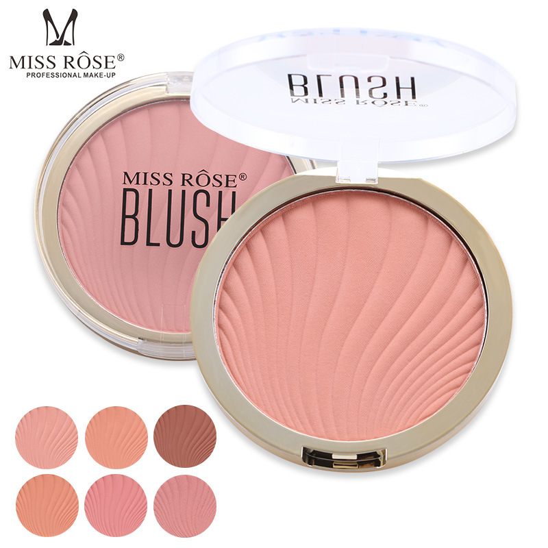 6 Colors Blusher Blush Powder Fine Smooth Natural Light And Breathable Cosmestics Professional Palette Contour Shadow TSLM1