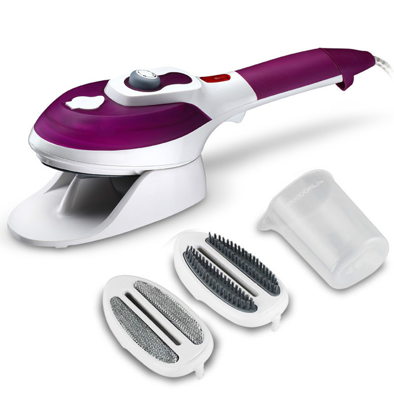 portable steam ironing machine 800W power temperature adjusting electric iron hanging house type
