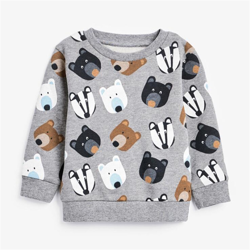 Cotton Boys Clothing Sets Thin Cartoon Animals Children Clothing Sets Pants Boys Autumn Clothing Suits Baby Boys OutSuits