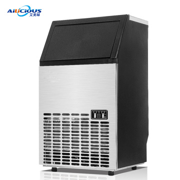 HZB80 Electric Automatic Commercial Ice Maker 220V 110V 80KG/24H Ice Cube Machine Cube Ice Maker