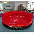 Rental inflatable commercial crazy boat ufo 6 persons towable tube