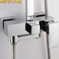 Free shipping Bathroom Mixer Bath Tub Copper Mixing Control Valve Wall Mounted Shower Faucet concealed faucet YT-5356