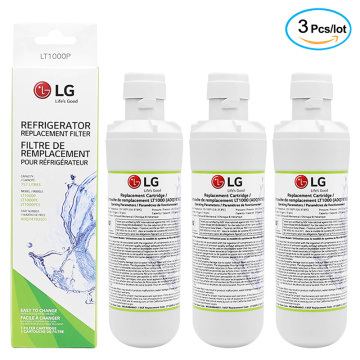 LG LT1000P smart refrigerator water filter, ADQ747935 replacement water filter, 3 packs