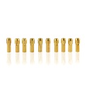 XCAN Mini Drill Collet Chuck 10pcs 0.5-3.2mm Diameter 4.8mm Shank Brass Chucks for Dremel Rotary Tool Power Tool Accessory