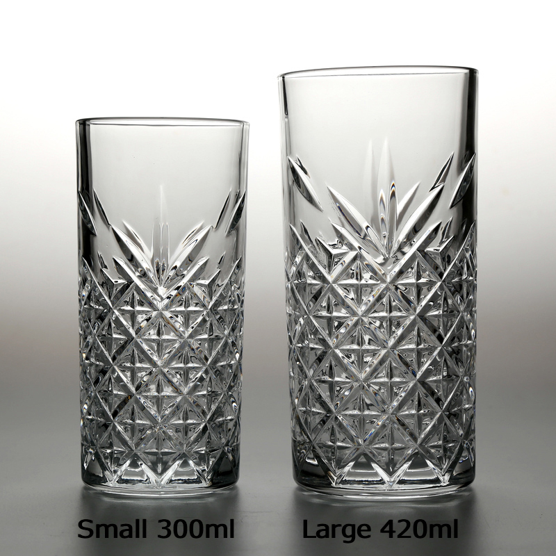Free Shipping 2PCS Highball Collins Glasses Cocktail Glasses Juice Glass Set of 2