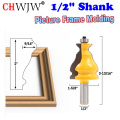 1PC 1/2" Shank Medium Elegant Picture Frame Molding Router Bit