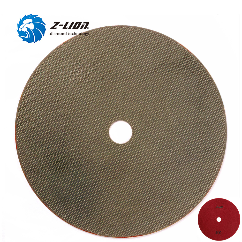 Z-LION 7" 180mm Diamond Grinding Wheel Electroplated Polishing Pads Flexible Glass Tile Granite Stone Polishing Diamond Tool