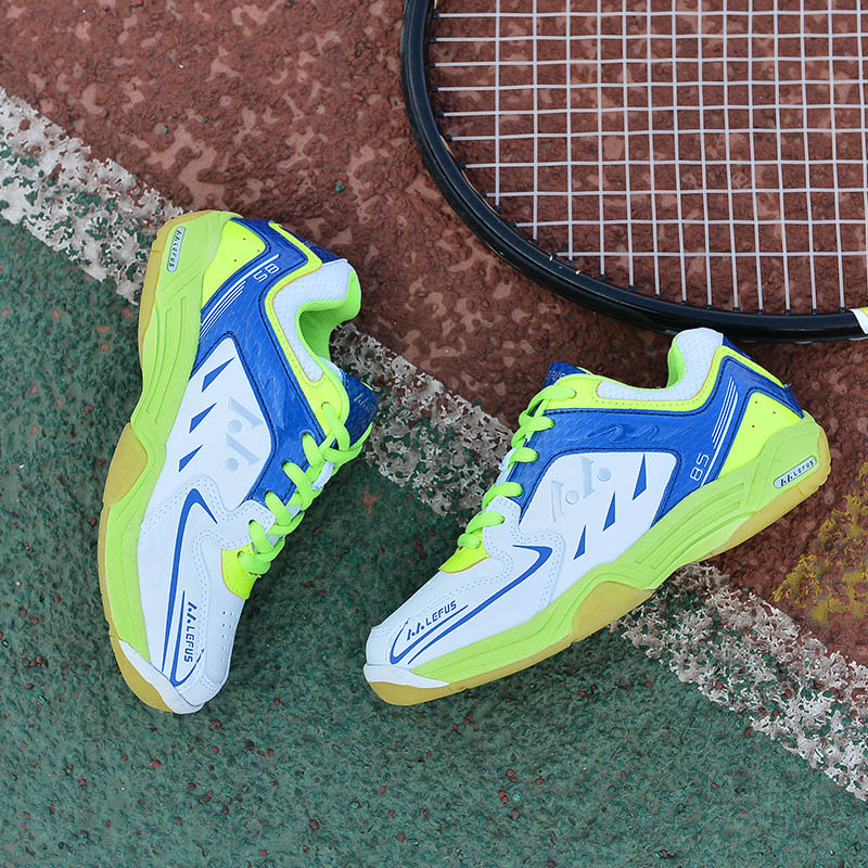 Light Table Tennis Shoes For Kids Children Girls Boys Badminton Shoes Breathable Anti-skid Badminton Sneakers Indoor Sport Shoes