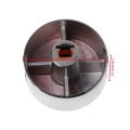 4Pcs Rotary Switches Round Knob Gas Stove Burner Oven Kitchen Parts Handles Cooktop Parts Zinc Alloy round knob Knob