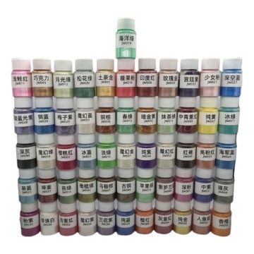 56 Bottles/Set Cosmetic Grade Pearlescent Mica Powder Epoxy Resin Dye Pearl Pigment DIY Jewelry Crafts Making Accessory