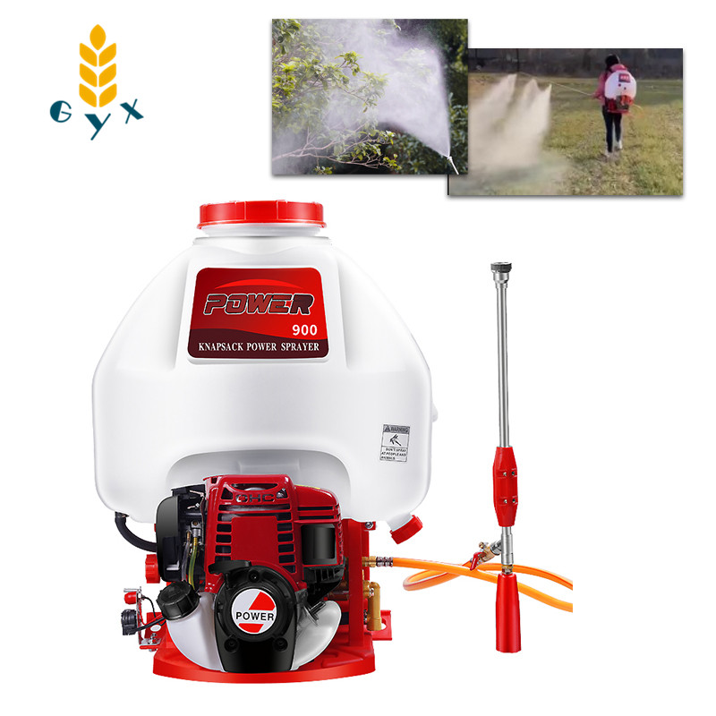 four-stroke knapsack sprayer gasoline engine fight drugs pesticide sprayer high-pressure orchard tree agricultural pump artifact