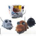 Flocking remote mouse remote control toy animal toy remote control mouse Tricky