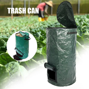 Reuseable Garden Leaf Waste Can Yard Compost Bin for Fruit Kitchen Waste Grower J99Store