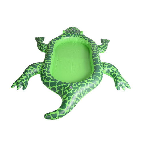 Custom green crocodile plastic paddling pool kiddie pool for Sale, Offer Custom green crocodile plastic paddling pool kiddie pool