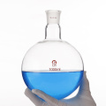 (Caliber 24MM) laboratory high quality single neck round bottom flask 25ml/50ml/100ml/150ml/250ml/500ml/1000ml