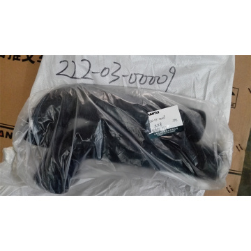 shantui motor grader parts intake pipe 222-03-00009