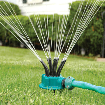 360 Degree Garden Sprinkler Flexible Auto Lawn Irrigation Water Sprinkler Spray Nozzle Garden Plant Watering System S7