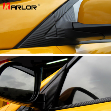 Auto Window Frame ABC Pillar Carbon Fiber Protection Film Car-styling Sticker And Decal For Hyundai Solaris Verna Accessories