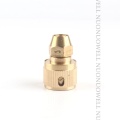 1pcs 1/2" 3/4"Garden Quick Connector Copper Thread Joint Irrigation Hose Fittings Watering Tube Accessories Water Pipe Adaptor