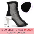leather 10cm heel