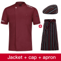 jacket cap apron