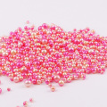 Mix Pink Color Round 3/4/5/6mm Apprx 400-500pc ABS Imitation Pearl Beads No Hole Loose Beads Diy Jewelry Necklace Making