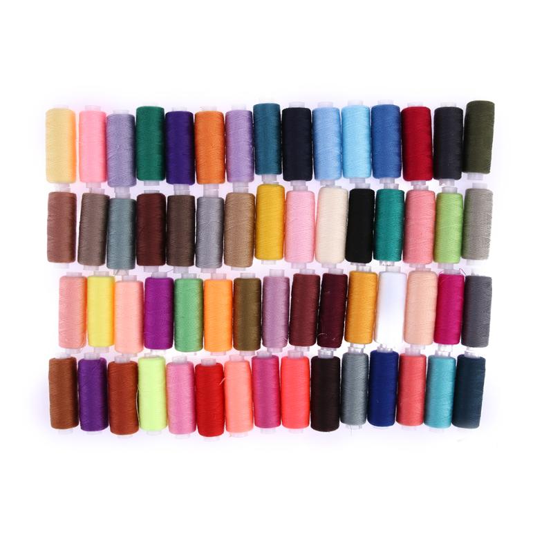 60 Color 250 Yard Sewing Thread Sewing Supplies Quilting Tools Polyester Embroidery Thread for Sewing Machine Hand Stitching