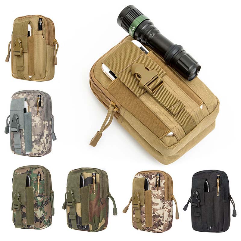 Multifunction fishing bag Pocket Tactical Outdoor climbing Waist Pack Travel Camping Bags military Waist Pack Running Pouch