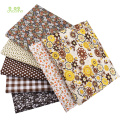 New Floral Series,Cotton Plain Thin Fabric,Patchwork Clothes For DIY Quilting & Sewing,Fat Quarters Material,50x50cm