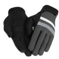 Riding Full Finger Glove With Reflective Stripes