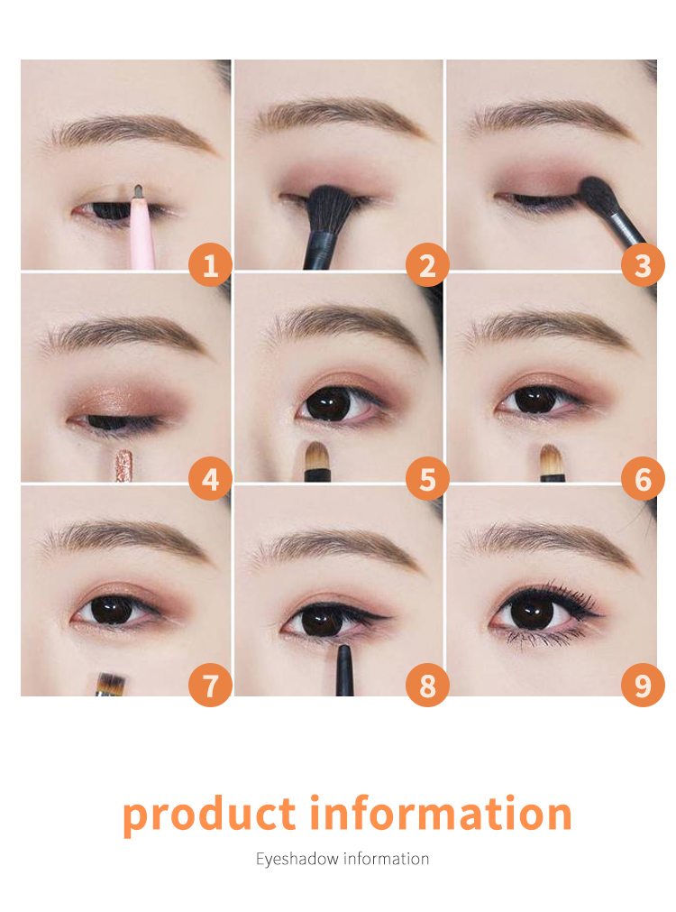 8 Color Eyeshadow Palette7