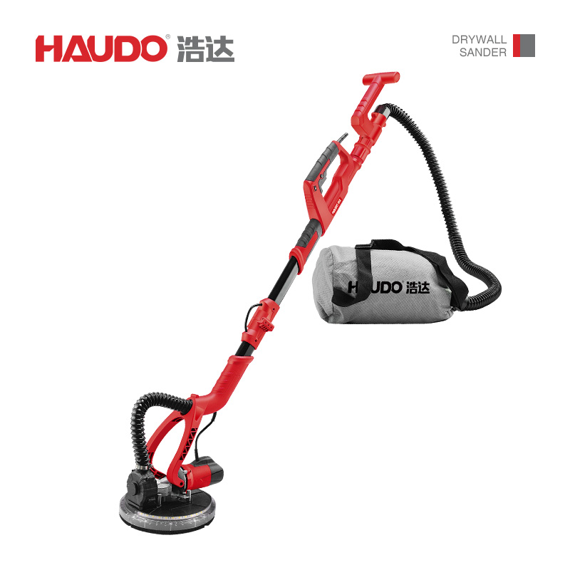 800W Adjustable Variable Speed Drywall Sander Machine with LED Light Dust-free Sand Skin Wall Tool Sandpaper Polishing Machine