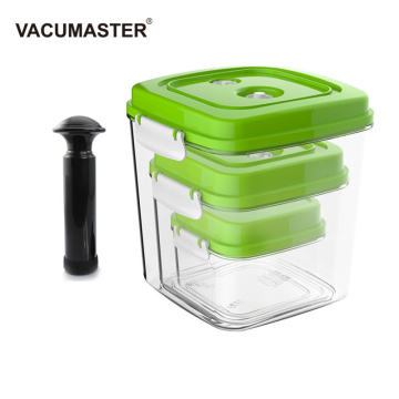 Vacuum Container Large Capacity Food Saver Storage Square Plastic Containers With Pump Vacuum Container 3.0L Storage Box