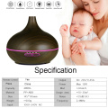 Aroma Essential Oil Diffuser Air Humidifier Remote Control Xiomi Air Humidifier With Wood Grain For Office Home