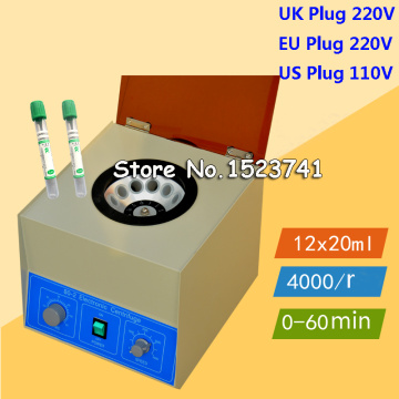 80-2 Electric Lab Centrifuge Medical separation of plasma adjustable the timing function Separation bubble Laboratory Centrifuge