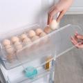 1/2pcs 12 Eggs Tray Thicken Transparent Plastic Eggs Storage Container Egg Holder for Home Kitchen Refrigerator Egg Crisper