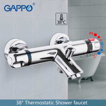 GAPPO thermostatic Shower faucet bathroom mixer tap bath faucets Waterfall taps bath bath set bathroom system