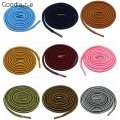 Round Shoelaces Stripped Shoe Laces Martin Boots Shoestrings Ropes 63"/ 160cm New